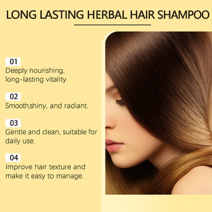 Japanese Long Lasting Natural Hair Dye Shampoo