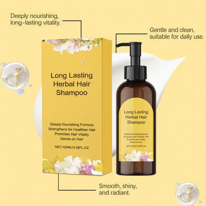 Japanese Long Lasting Natural Hair Dye Shampoo